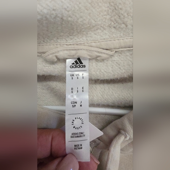 Adidas Men's Essentials Colorblock Full Zip Hoodie Size Small LIKE NEW - Picture 5 of 7